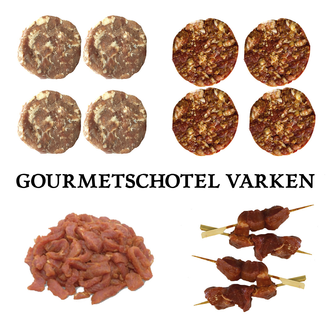 Gourmetplatte Schwein