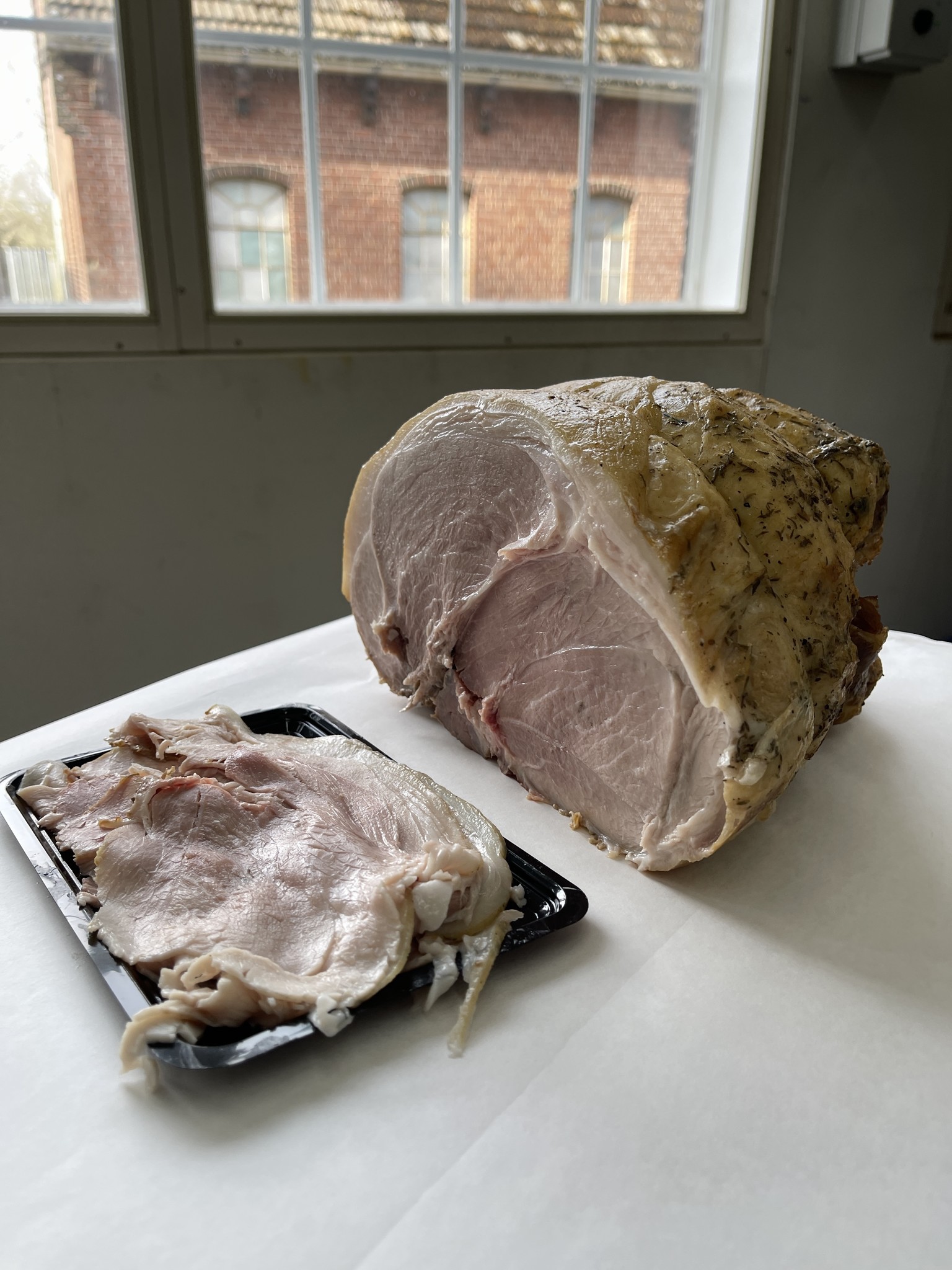 Ekologiczna szynka z grilla