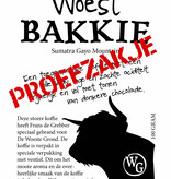 Proefzakje Woest Bakkie koffiebonen