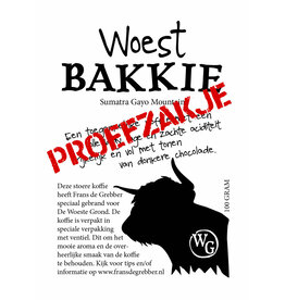 Woest Bakkie koffiebonen 1 kg 250 gram - Copy