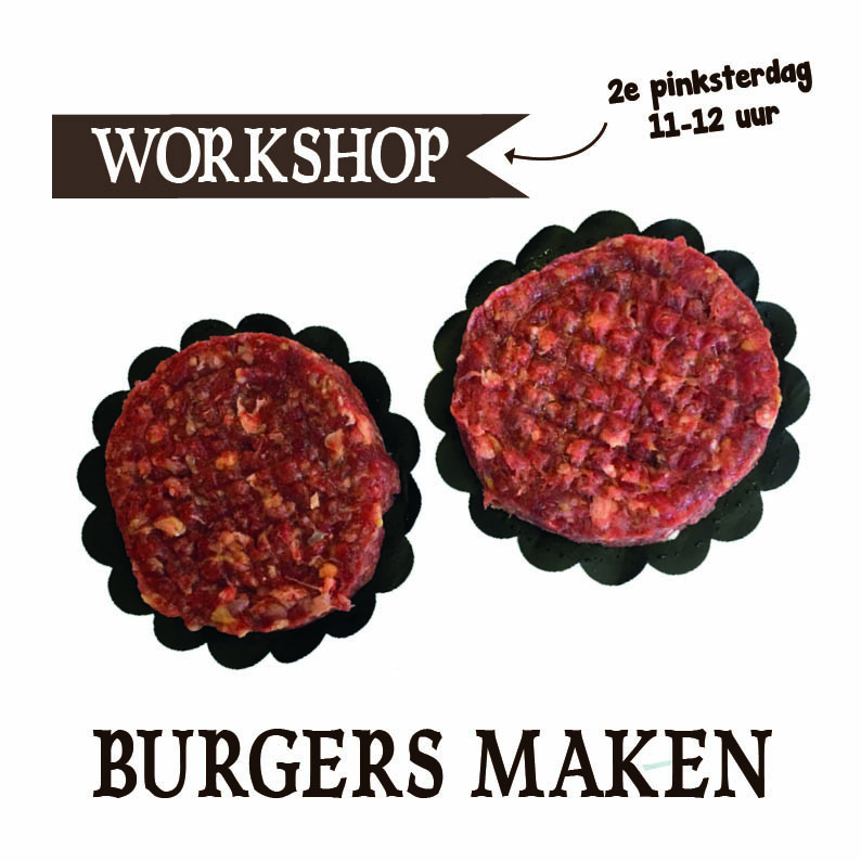 De Woeste grond Workshop burgers maken