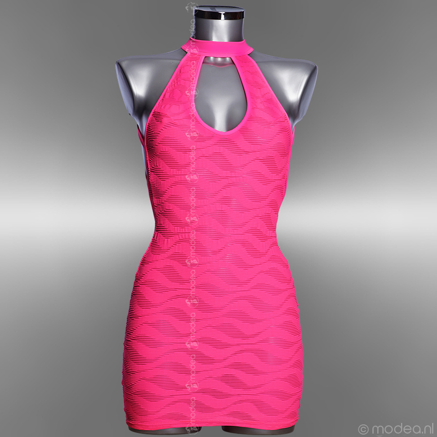 enkel en alleen Vermaken Winderig Sexy Pink jurkje @ Modea.nl - Modea