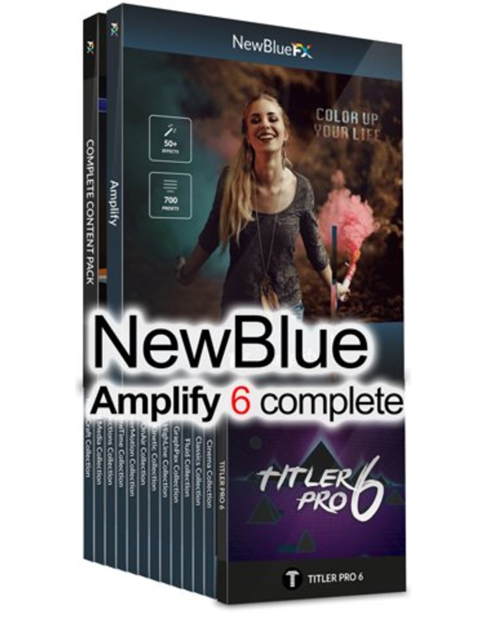 NewBlueFX Amplify 6 complete for EDIUS 9