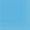 Servet Tissue 3 laags 33x33cm 1/4 vouw Uni Aqua