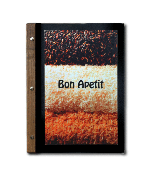 Menukaarten Artistic Vario Hout