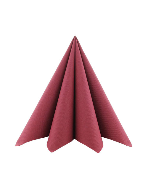 Servet Airlaid Light 33x33cm Uni Bordeaux kopen