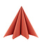 Servet Airlaid 24x24cm uni Terrakotta