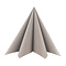 Servet Airlaid Light 20x20cm uni Beige/Grijs Servet Airlaid Light 20x20cm uni Beige/Grijs