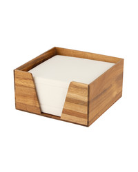 Dispenser Hout, voor servet 40x40cm bestellen Dispenser Hout, voor servet 40x40cm bestellen