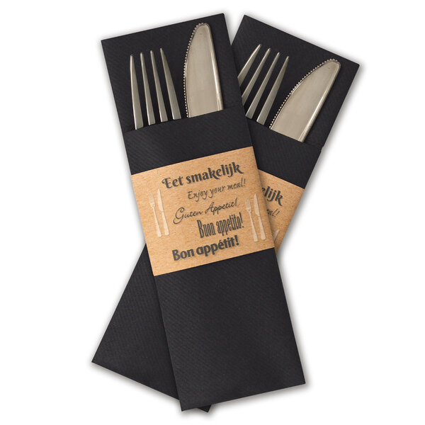 Servetten met sleeves bedrukken met eigen logo