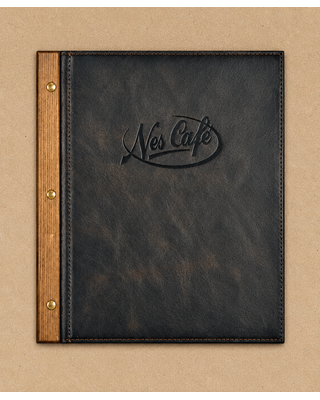 Menukaarten Artistic Leather