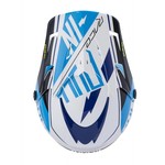 Helmet Kids Peak 18 Cyan/Yellow