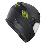 Targa Helmet For Kid Matt Black Neon Yellow