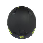 Targa Helmet For Kid Matt Black Neon Yellow