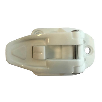 Track Plastic Buckle White