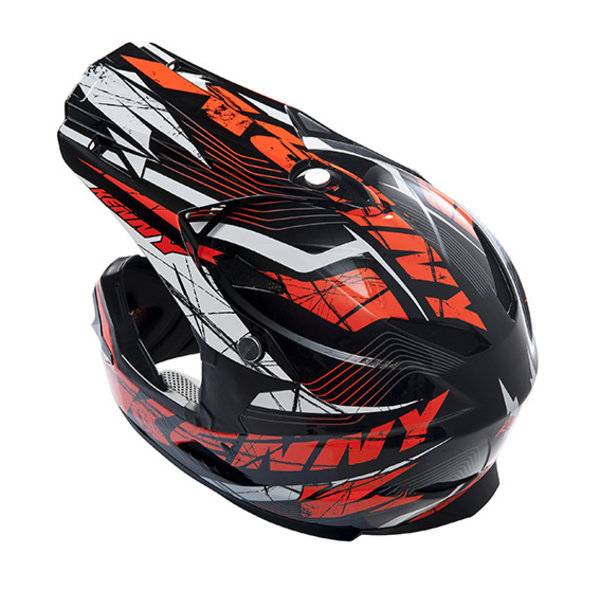 BMX Rocket helmet peak 2014 NEON ORANGE