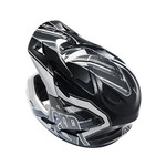 BMX Down hill helmet peak 2014 BLACK/GREY