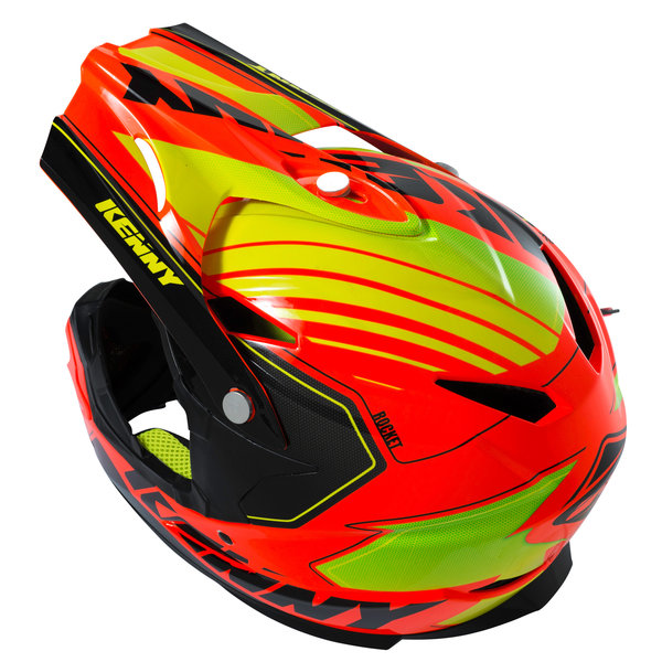 BMX Rocket Helmet Peak 2016 Neon Orange