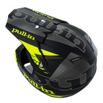 helmet peak adult 2016 matt black/grey/neon yellow