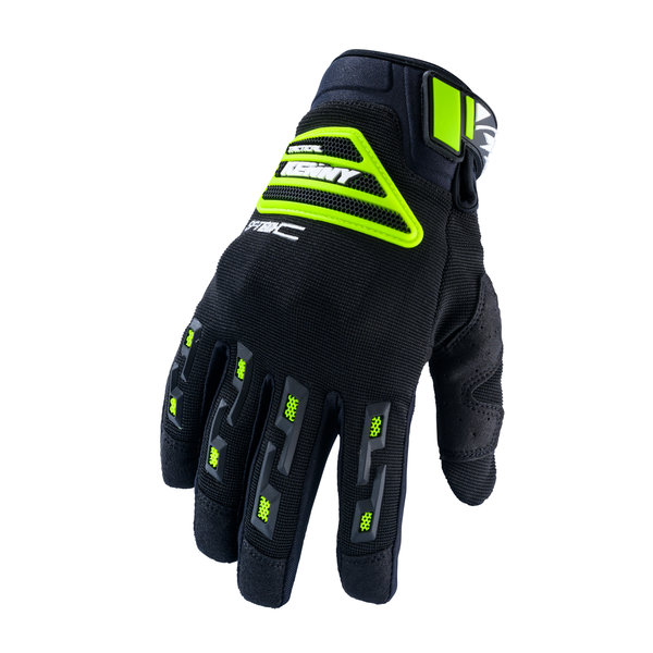 Sf Tech Gloves Black Neon Yellow