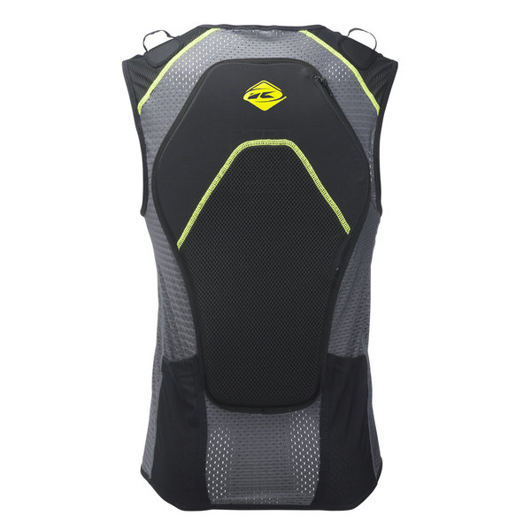 Tracer Safety Jacket  Grey Neon Yellow