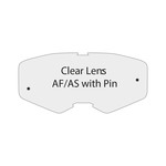 Clear Lens Af/As With Pin For Performance+ Track Kombat