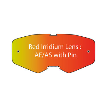 Red Iridium Lens Af/As Performance  + Track Kombat