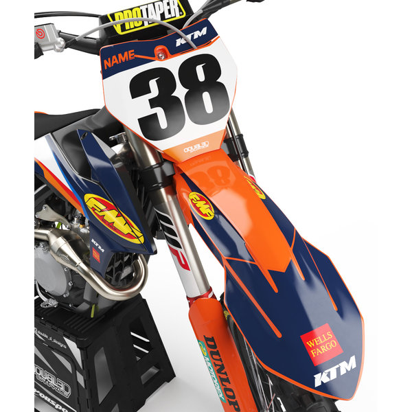 Stickerset  Deegan Replica KTM SX|SXF 125cc -450cc (diverse bouwjaren)