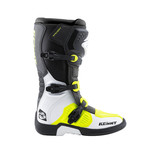 Track Boots For Adult White Neon Yellow