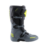 Track Boots For Adult Grey Neon Yellow