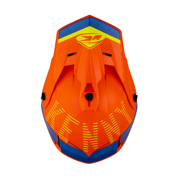 Performance Helmet Graphic Neon Orange 2022