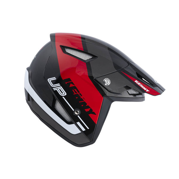 Trial Up Helmet Graphic Black Red 2023