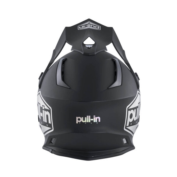 Pull In Solid Helmet For Adult Matt Black 2023