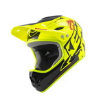 Down Hill Helmet Graphic Neon Yellow 2022