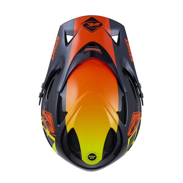 Down Hill Helmet Graphic Orange 2022