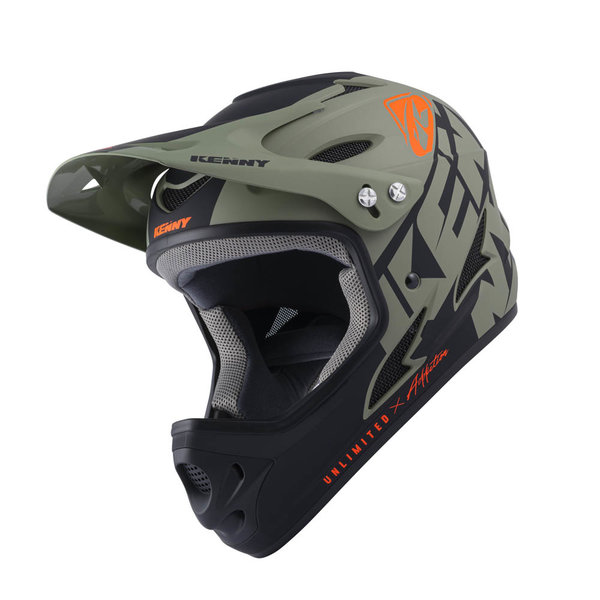 Down Hill Helmet Graphic Dark Green 2022
