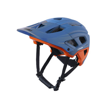 Scrambler Helmet For Adult Blue Orange 2023