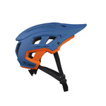 Scrambler Helmet For Adult Blue Orange 2023