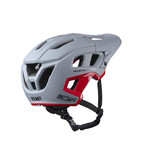 Scrambler Helmet Grey Red 2023