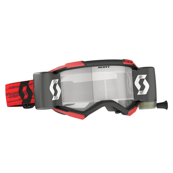 Goggle Fury Wfs Dark Red Clear Works