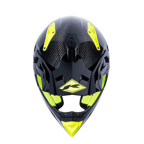 Titanium Helmet Carbon Graphic Neon Yellow 2024