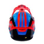 Titanium Helmet Graphic Neon Red 2024