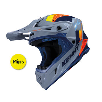 Titanium Helmet Graphic Navy Grey 2024