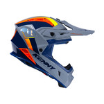 Titanium Helmet Graphic Navy Grey 2024