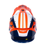 Titanium Helmet Graphic Orange