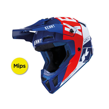 Performance Helmet Graphic Navy Red