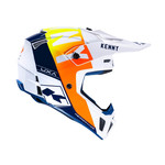 Performance Helmet Graphic White Navy Red