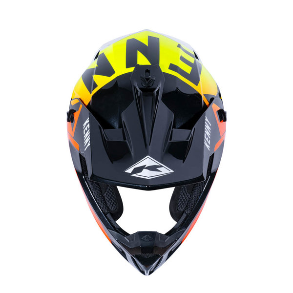 Performance Helmet Graphic Black Neon Yellow Red