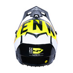 Performance Helmet Graphic Black Neon Yellow Red