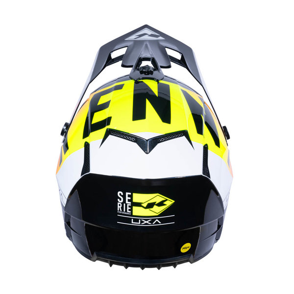 Performance Helmet Graphic Black Neon Yellow Red 2023